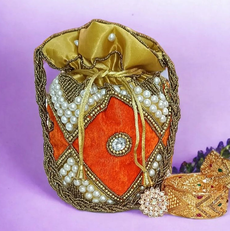 Potli bags for Bride bags for Wedding bags for gift bag for women bucket bags