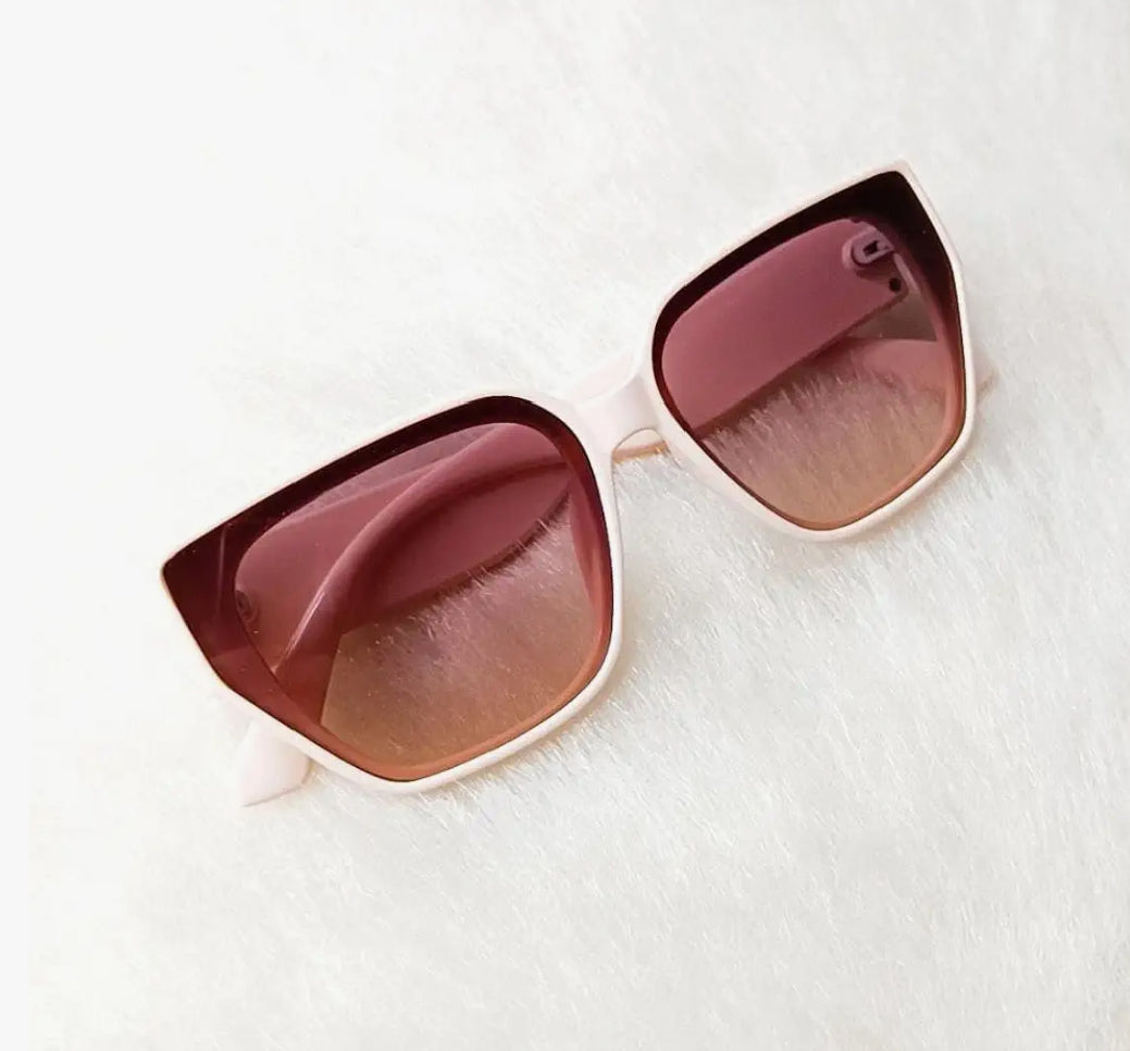 Sunglasses Square Shaped High Fashion UV Protection Korean