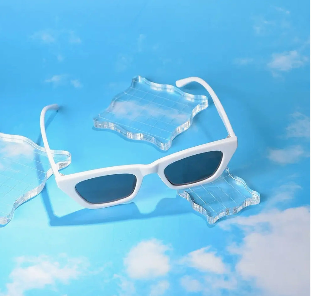 Sunglasses Square Shaped High Fashion UV Protection Korean