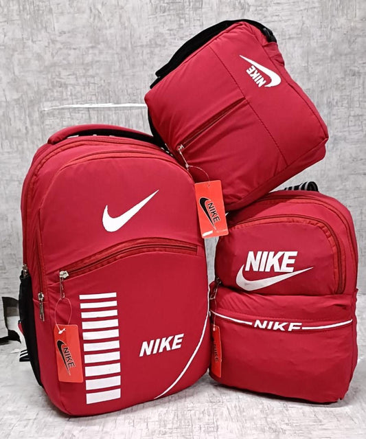 backpack bags for men 
red color