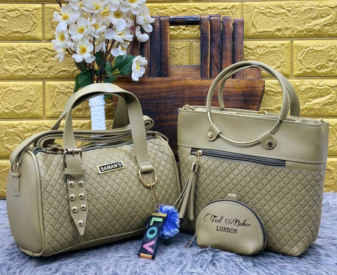 Hand bag combo set sale