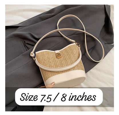 Jute Sling Bags | Crossbody Bags | Beach Bags | Bucket Sling Bags