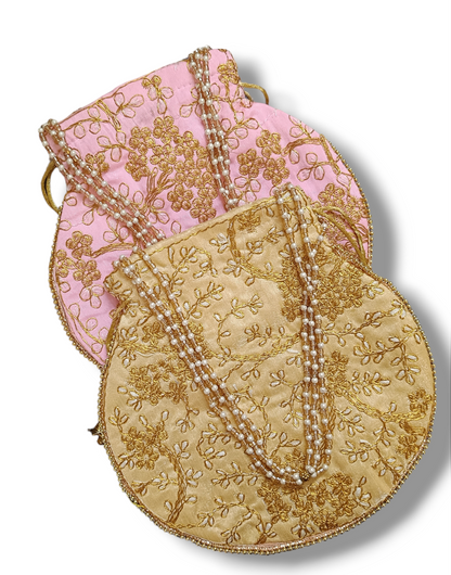 Potli bags |Potlis | Bucket bags | Bride bags |Bags for wedding | Gift Bags COMBO