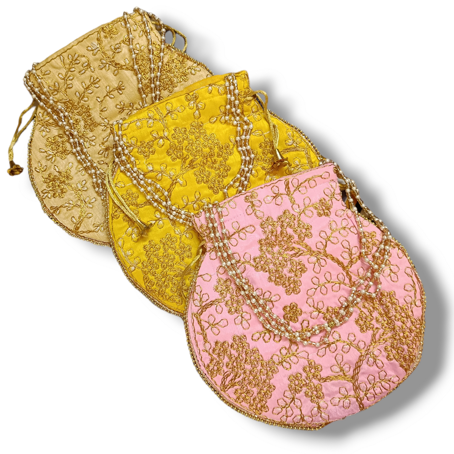 Potli bags |Potlis | Bucket bags | Bride bags |Bags for wedding | Gift Bags COMBO