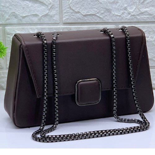 brown crossbody bag women
flap closure