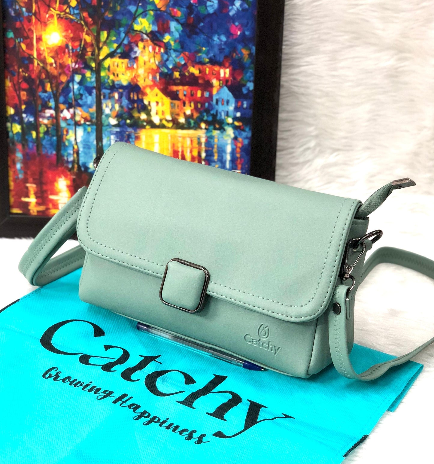 light green sling bag
crossbody bag